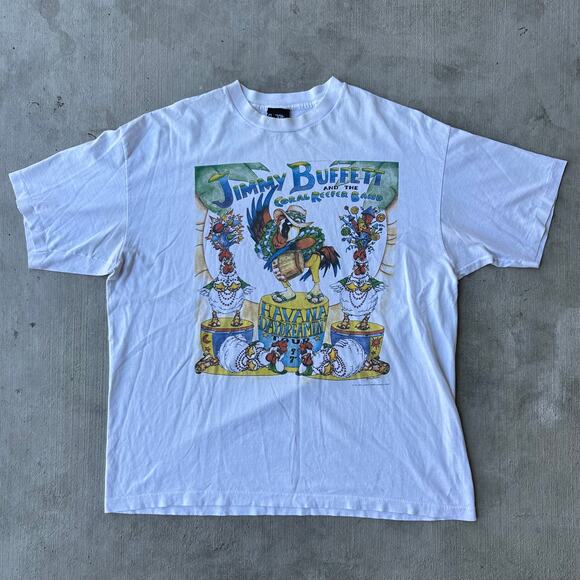 Vintage Other - Vintage y2k Jimmy Buffett music tour graphic t shirt